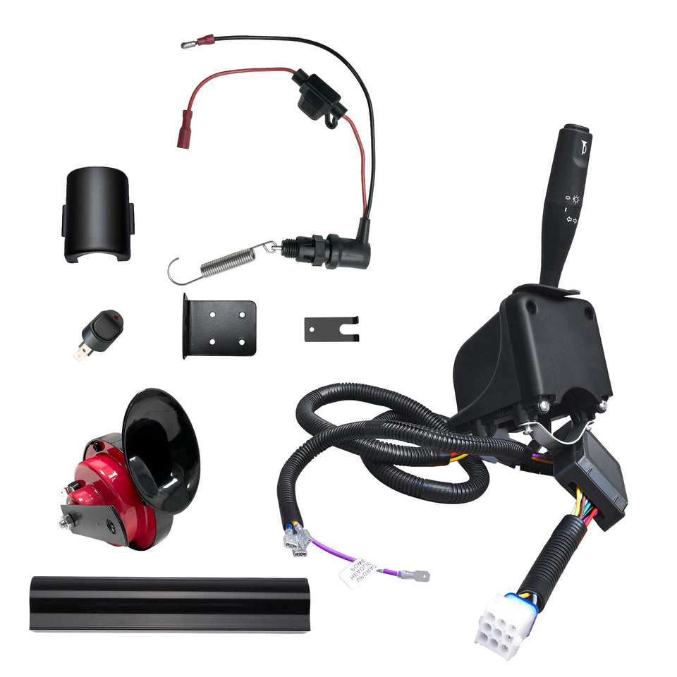 Orle Oko front turn signal kit lights improve visibility for Club Car Precedent.