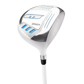Orlimar ATS junior girl driver face angle promotes forgiving high-launch shots for young players.