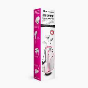Orlimar ATS junior pink headcover - retro style keeps clubs protected.