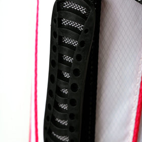 Orlimar ATS Junior Pink Stand Bag open compartment, easy club organization on the course.