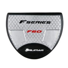 Orlimar F60 alignment half-circle assists aiming toward the target.