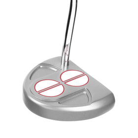 Orlimar F60 putter head in silver and red for stable stroke and alignment