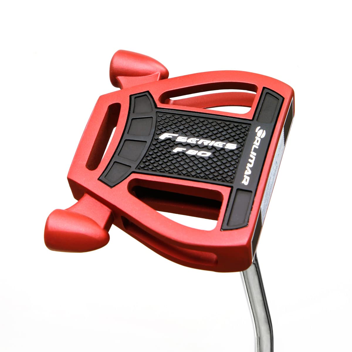 Orlimar F80 double-bend shaft promotes proper hand position at address.
