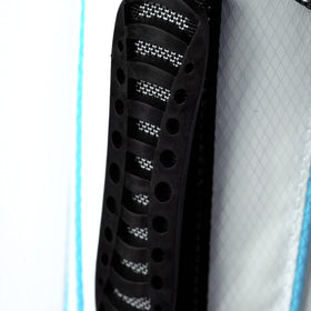 Orlimar ATS Junior Sky Blue ball mesh pocket for quick ball access