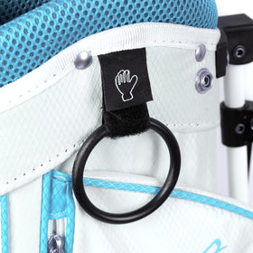 Orlimar ATS Junior Sky Blue zippered pockets hold tees and accessories with organization