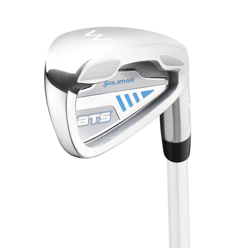 Orlimar ATS junior wedge sky blue closed-face design for high-launch shots