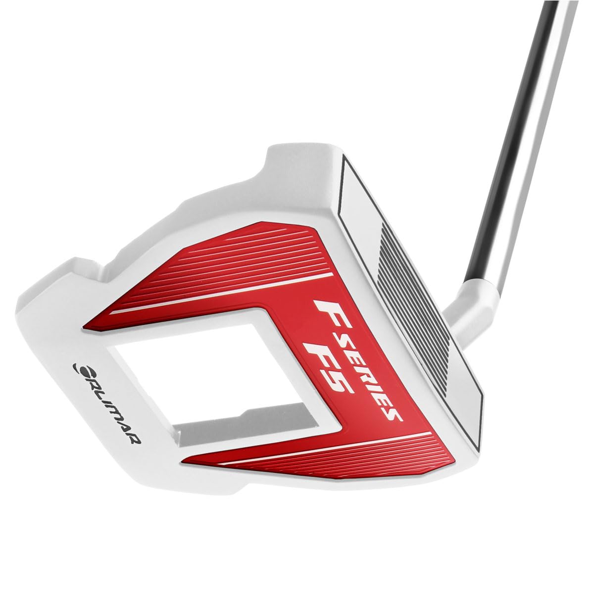 Orlimar F5 mallet putter weighted heel and toe for improved stability