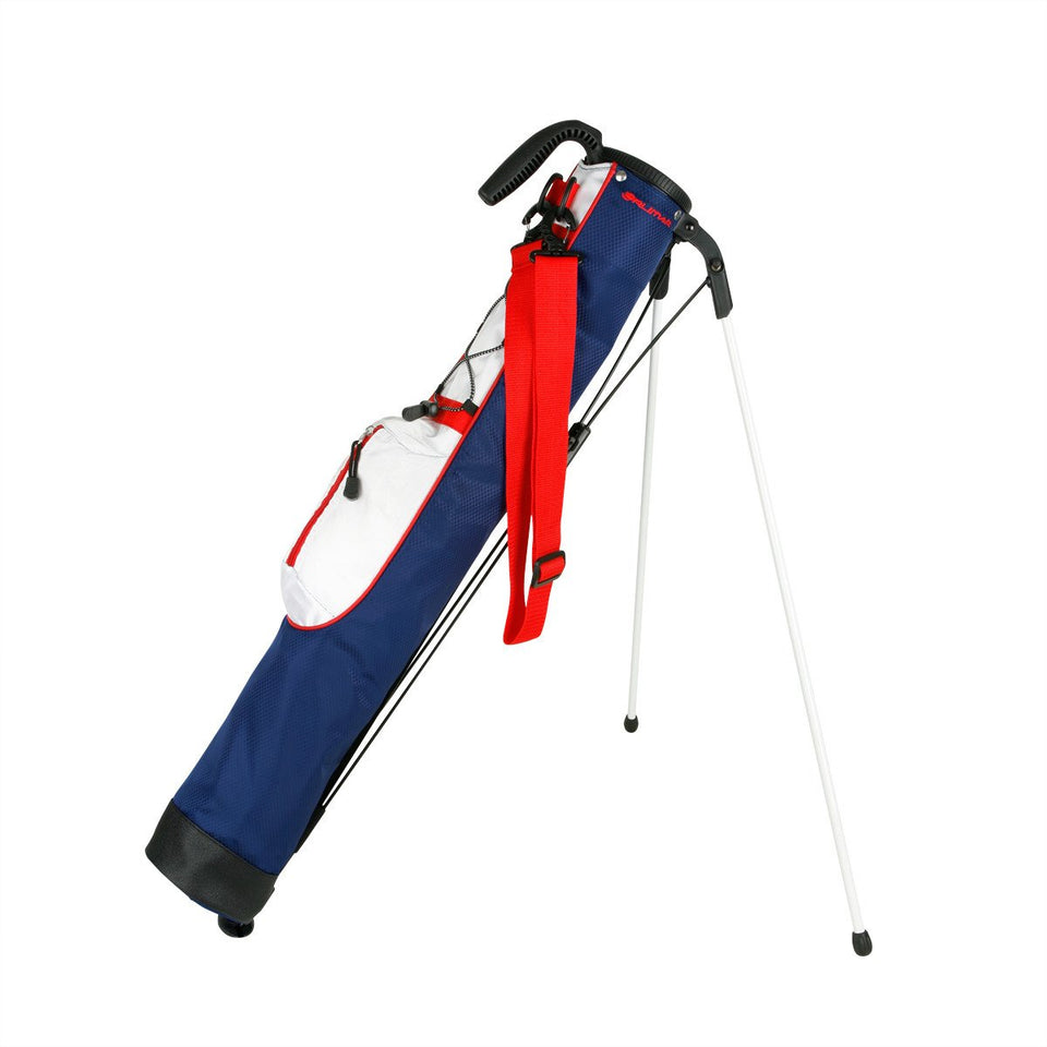 Orlimar Pitch N Putt bag with stand, ultra-light carry for walking rounds.