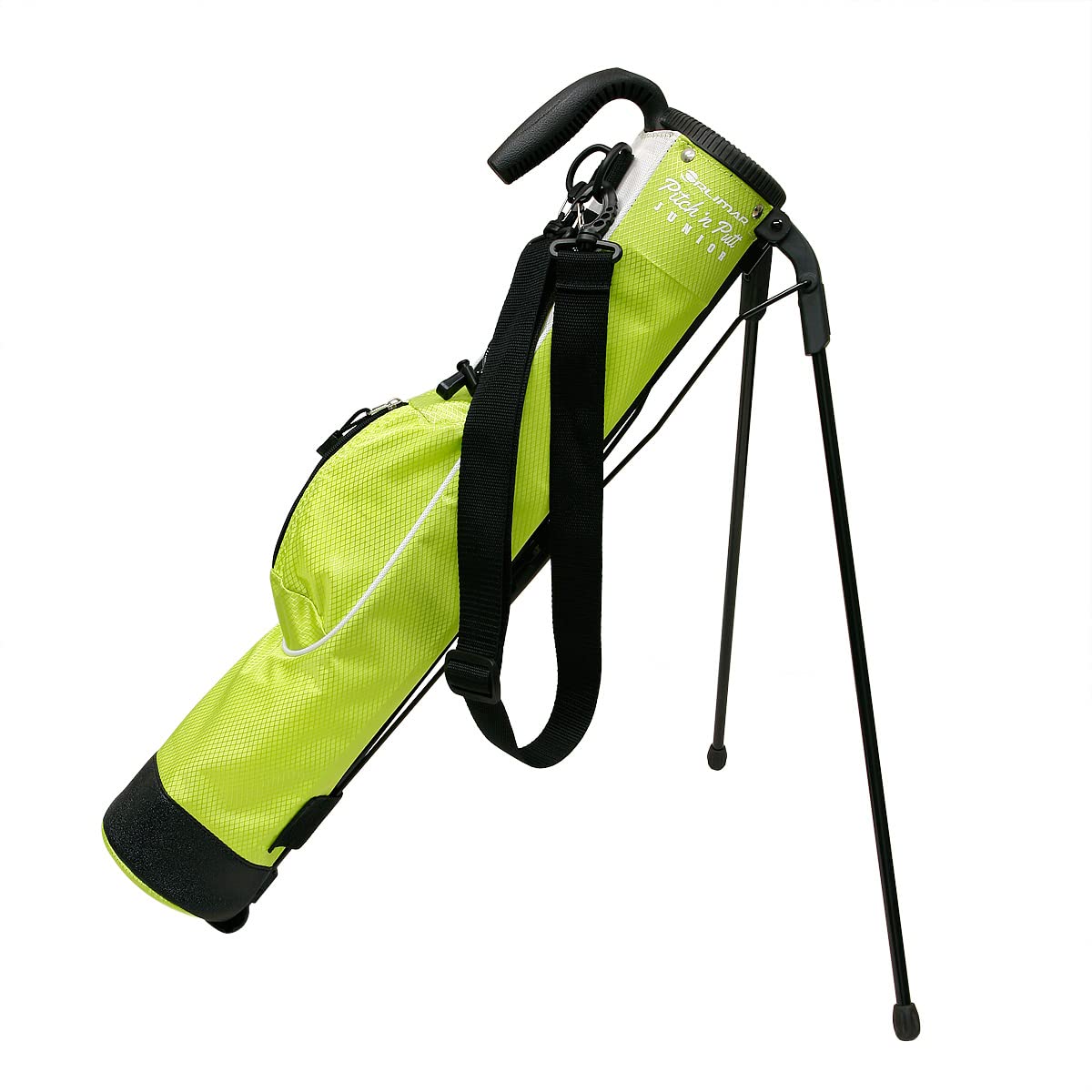 Orlimar Pitch N Putt junior bag lime front view ultralight design