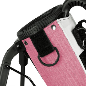 Orlimar Pitch ’n Putt plaid-poly blush captures stylish, compact design.