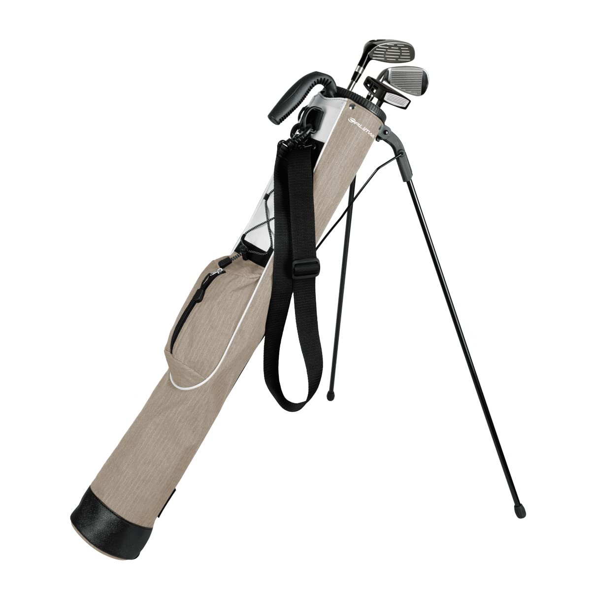 Orlimar Pitch ’n Putt retractable legs for quick, stable setup.