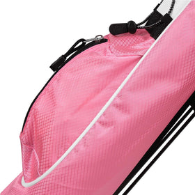 Orlimar Pitch ’n Putt Rose Pink bag offers two-way divider top access.