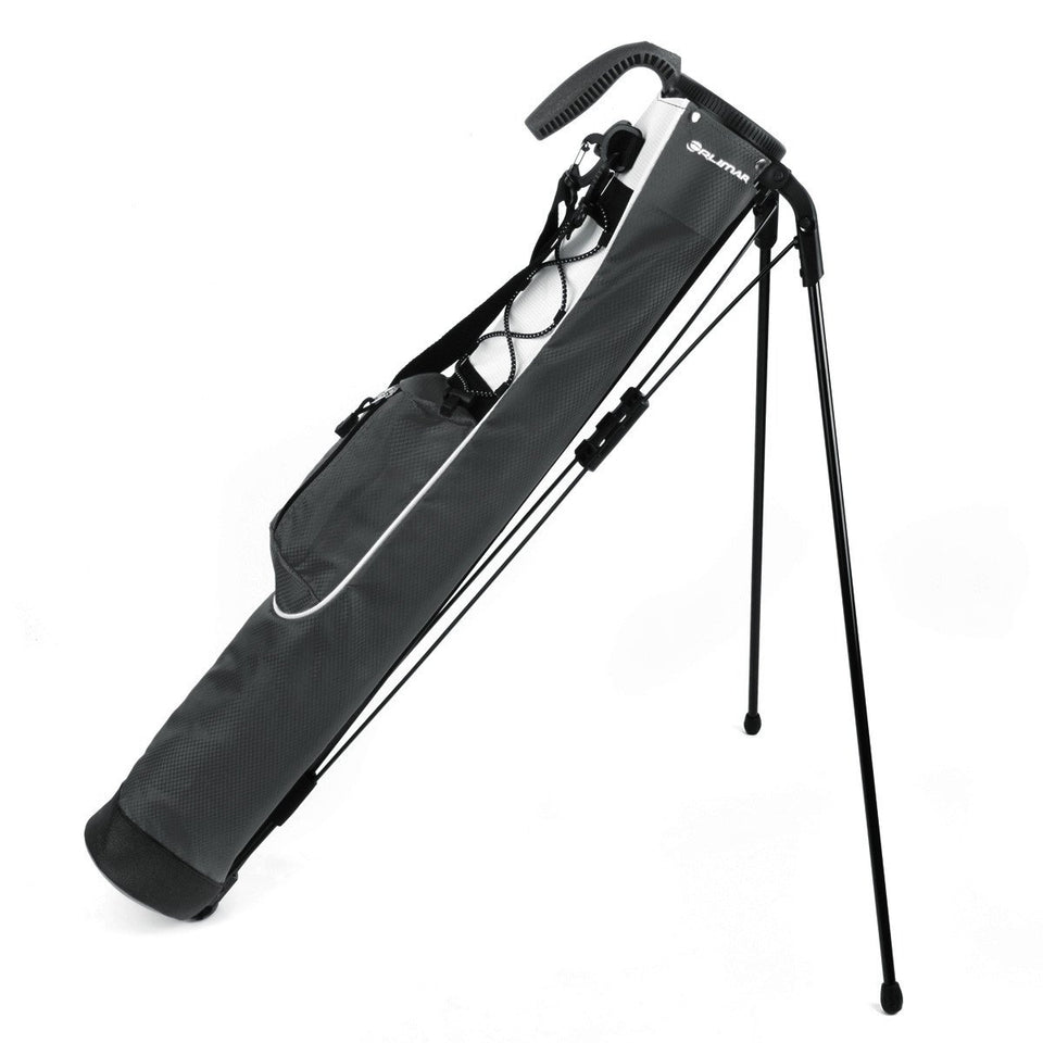 Orlimar Pitch and Putt lightweight bag front view, compact carry for easy rounds.