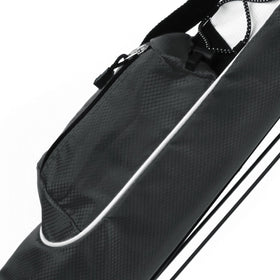 Orlimar Pitch and Putt lightweight bag stand extended shows stable support.