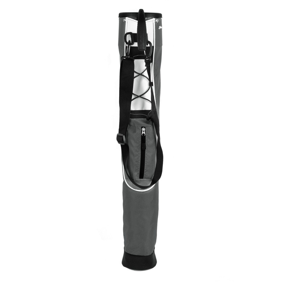 Orlimar Pitch and Putt lightweight bag top divider keeps clubs organized.
