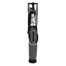 Orlimar Pitch and Putt lightweight bag top divider keeps clubs organized.
