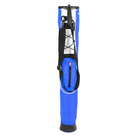 Orlimar Pitch & Putt blue two-way divider top keeps 6–7 clubs organized