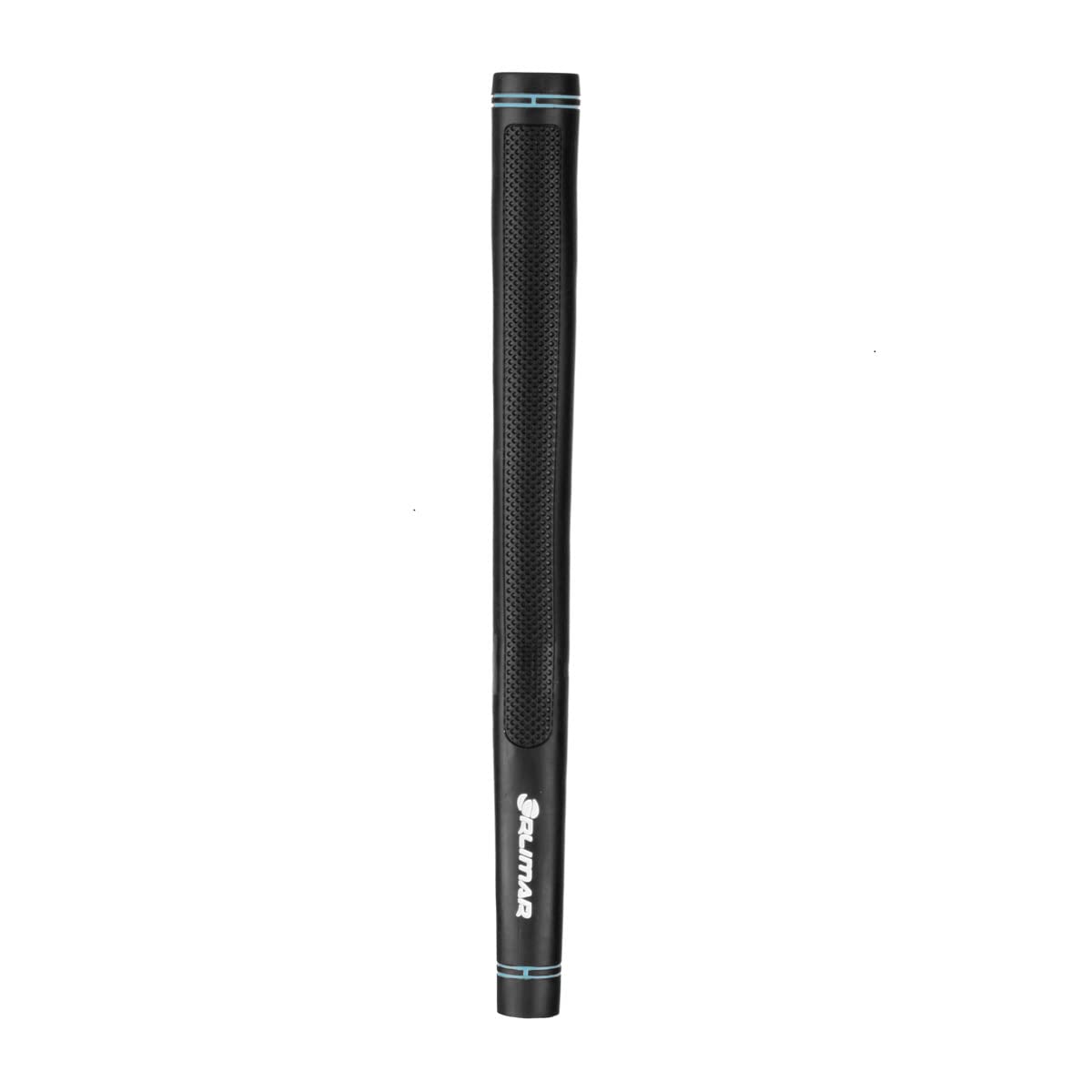 Orlimar Sky Blue junior putter alignment feature aids precise aiming during practice.