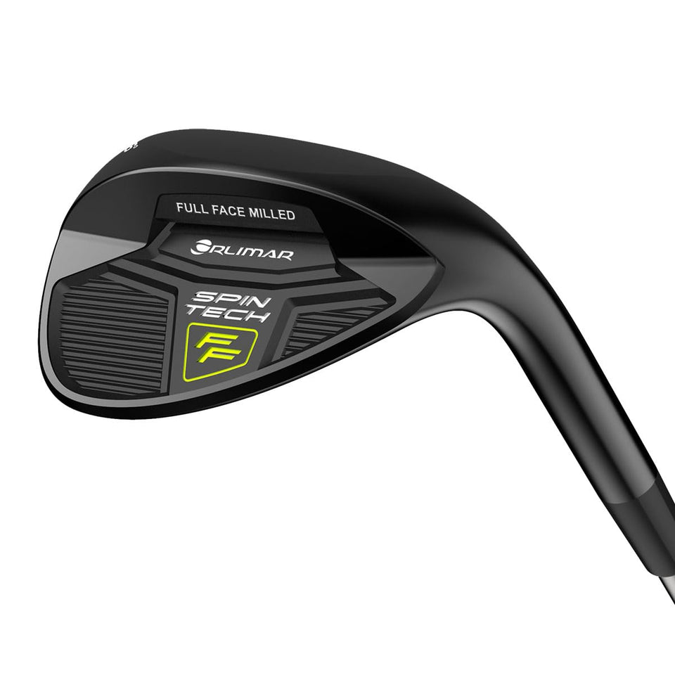 Orlimar Spin Tech full-face wedge with 60° loft and black finish for spin