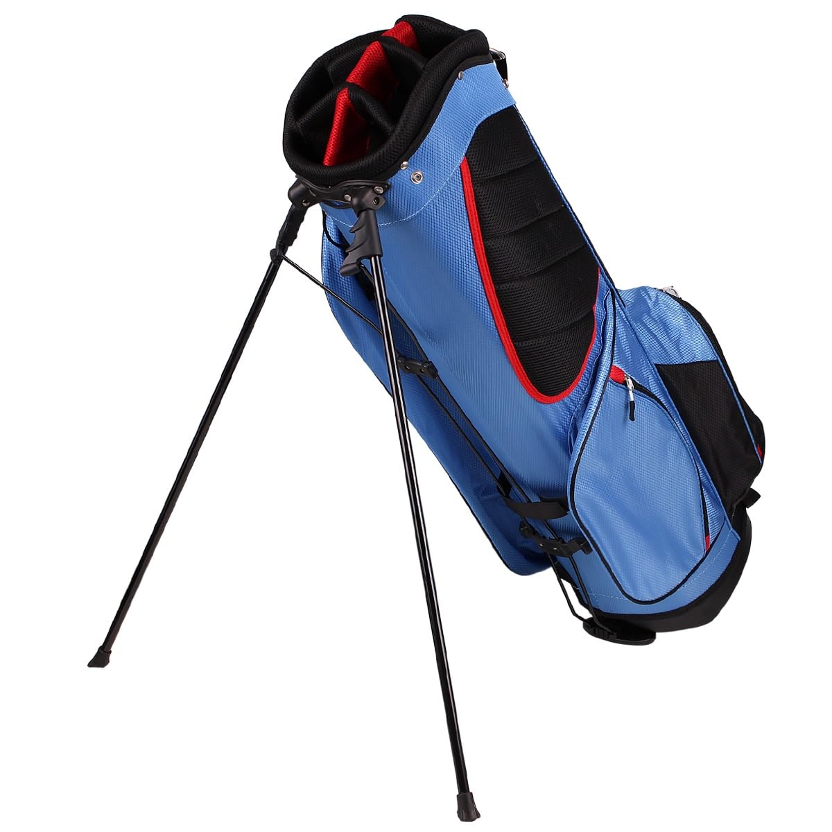 Orlimar SRX 7.4 stand bag rain hood and umbrella holder protect gear.