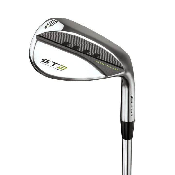 Orlimar ST2 lob wedge face showing laser engraving for added spin.