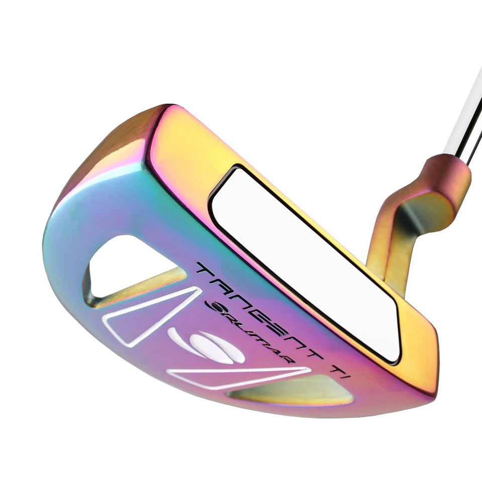 Orlimar Tangent T1 mallet putter chroma finish highlights durability and premium aesthetics.