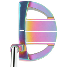 Orlimar Tangent T1 mallet putter plumbers neck offset aids forward hand position.