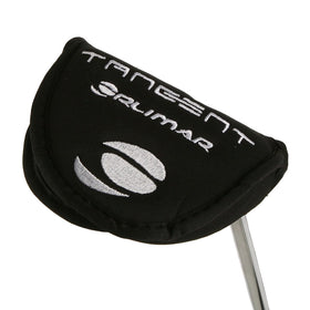Orlimar Tangent T1 putter plumbers neck promotes hands-ahead setup and stable alignment.