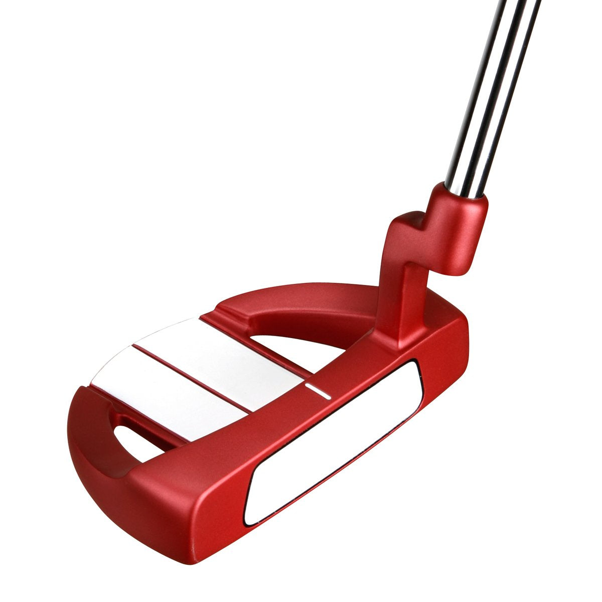 Orlimar Tangent T1 red putter face delivers solid, muted feedback