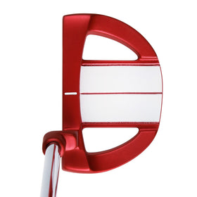 Orlimar Tangent T1 red putter sightline enhances target line visibility