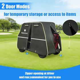 Osmudax ventilator-equipped cover ensures airflow and dry interior