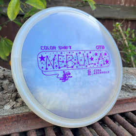 OTB Ezra Aderhold Nebula stamp-variation highlights color-shift artwork
