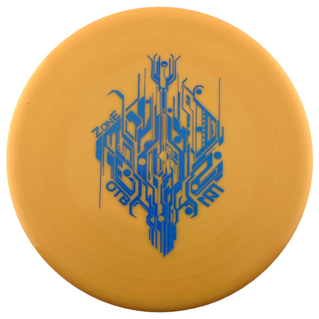 OTB Glow ESP Zone orange approach disc enhances accuracy and night visibility for precise throws