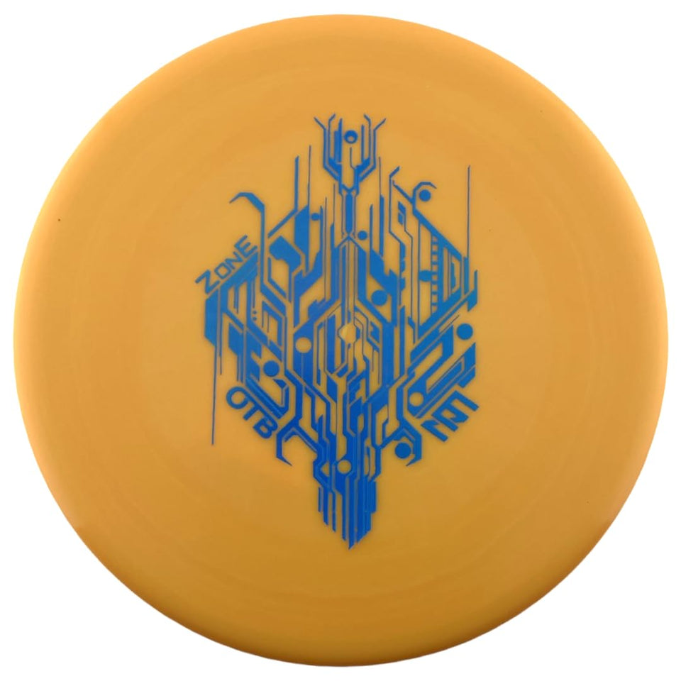 OTB Glow ESP Zone orange approach disc enhances accuracy and night visibility for precise throws