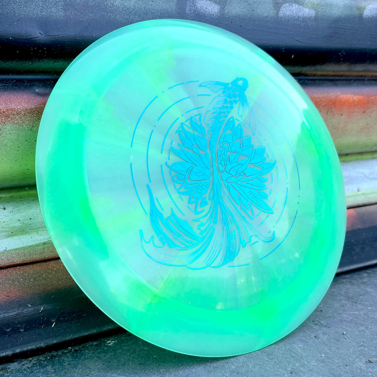 OTB Paige Pierce Nuke swirl right-handed throw for long-range control.