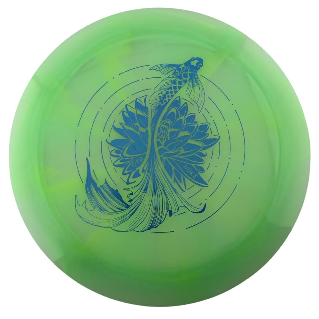 OTB Paige Pierce Nuke swirl disc backhand throw in gusty wind.