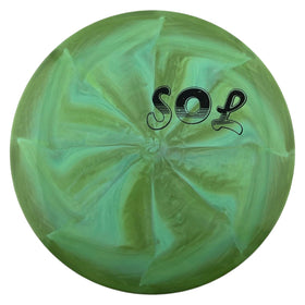 OTB Sol ESP plastic swirl closeup emphasizing durability for regular practice