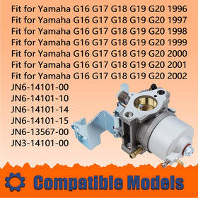 OUAKIKAN Yamaha carburetor kit, right-side view, enables quick installation and durable operation.