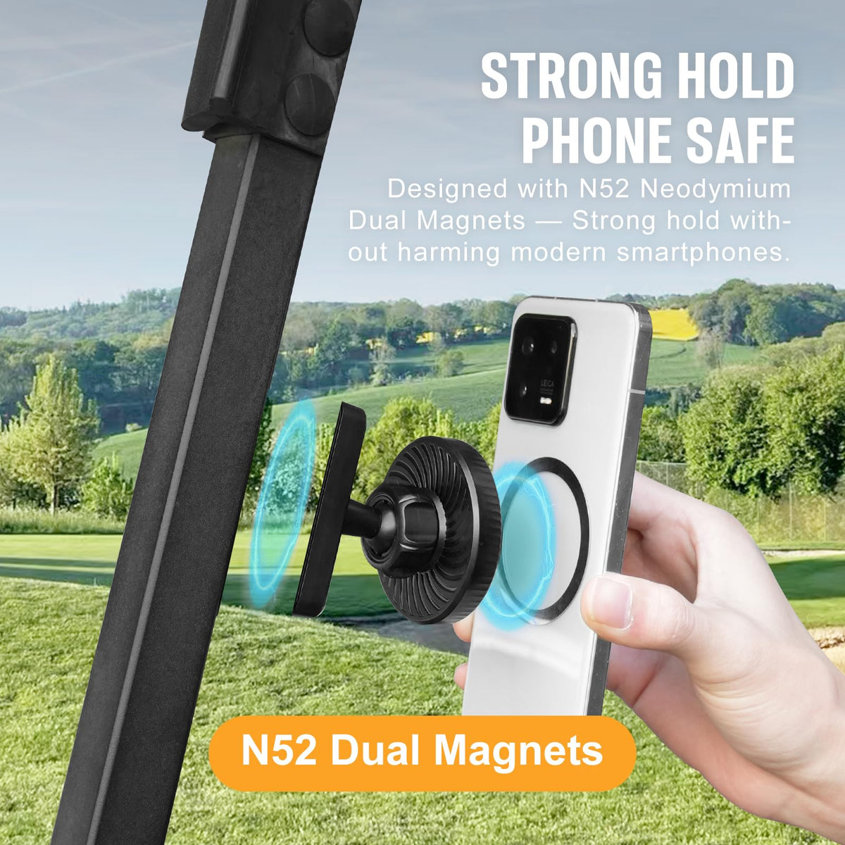 OUGEDRIVE lightweight removable design saves cart space.