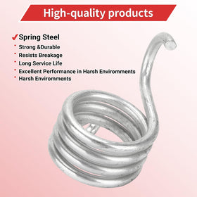 OUKENS durable steel alloy brake springs close-up on EZGO system