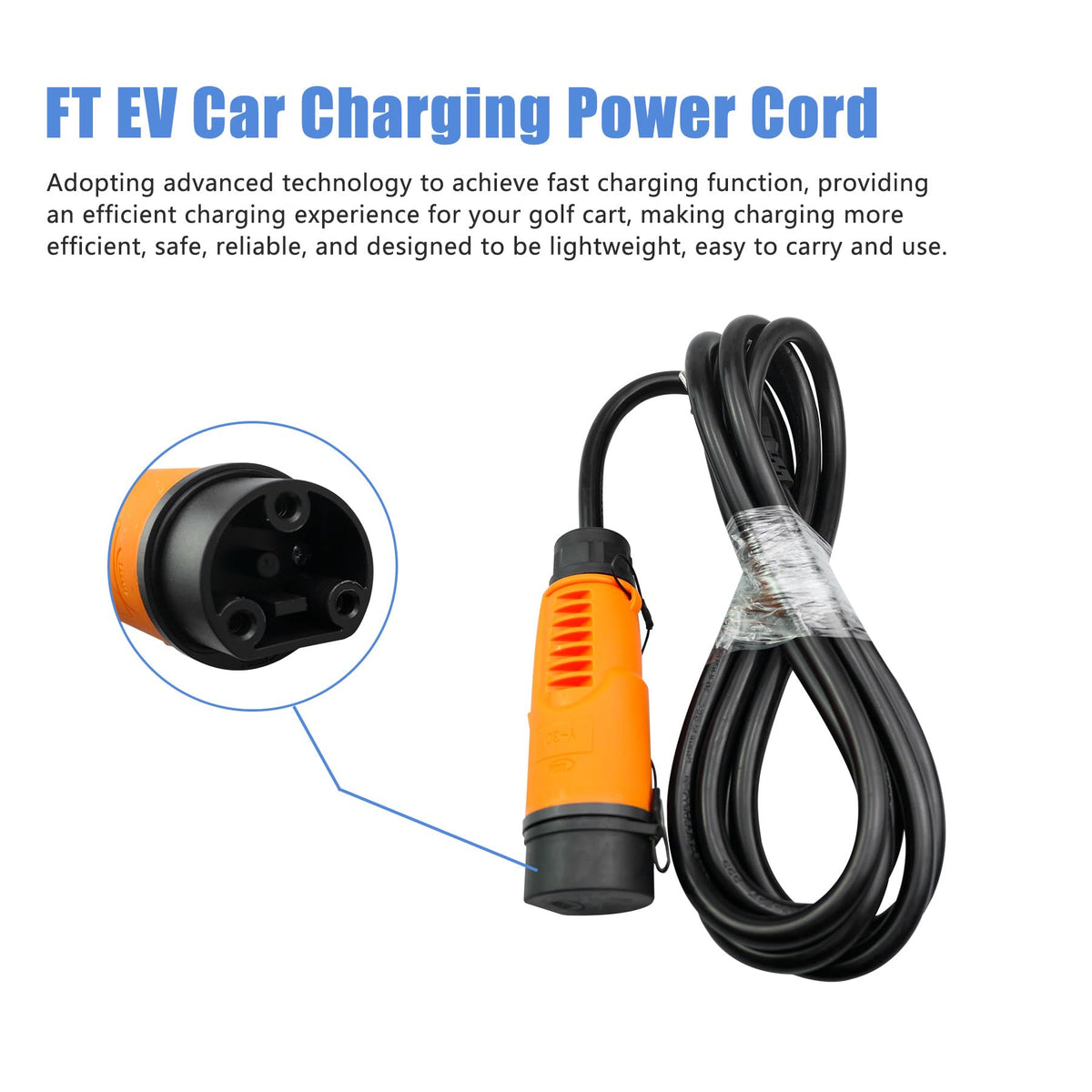 OurWILLSM Coleman Icon DR48V compatibility cord enables reliable golf cart charging