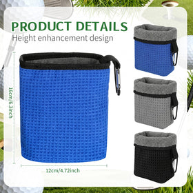 Outus golf ball cleaning bag for quick surface wipe before rounds.