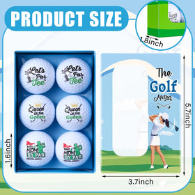Outus Mother's Day golf ball flowers close-up, showcasing durability for regular rounds.