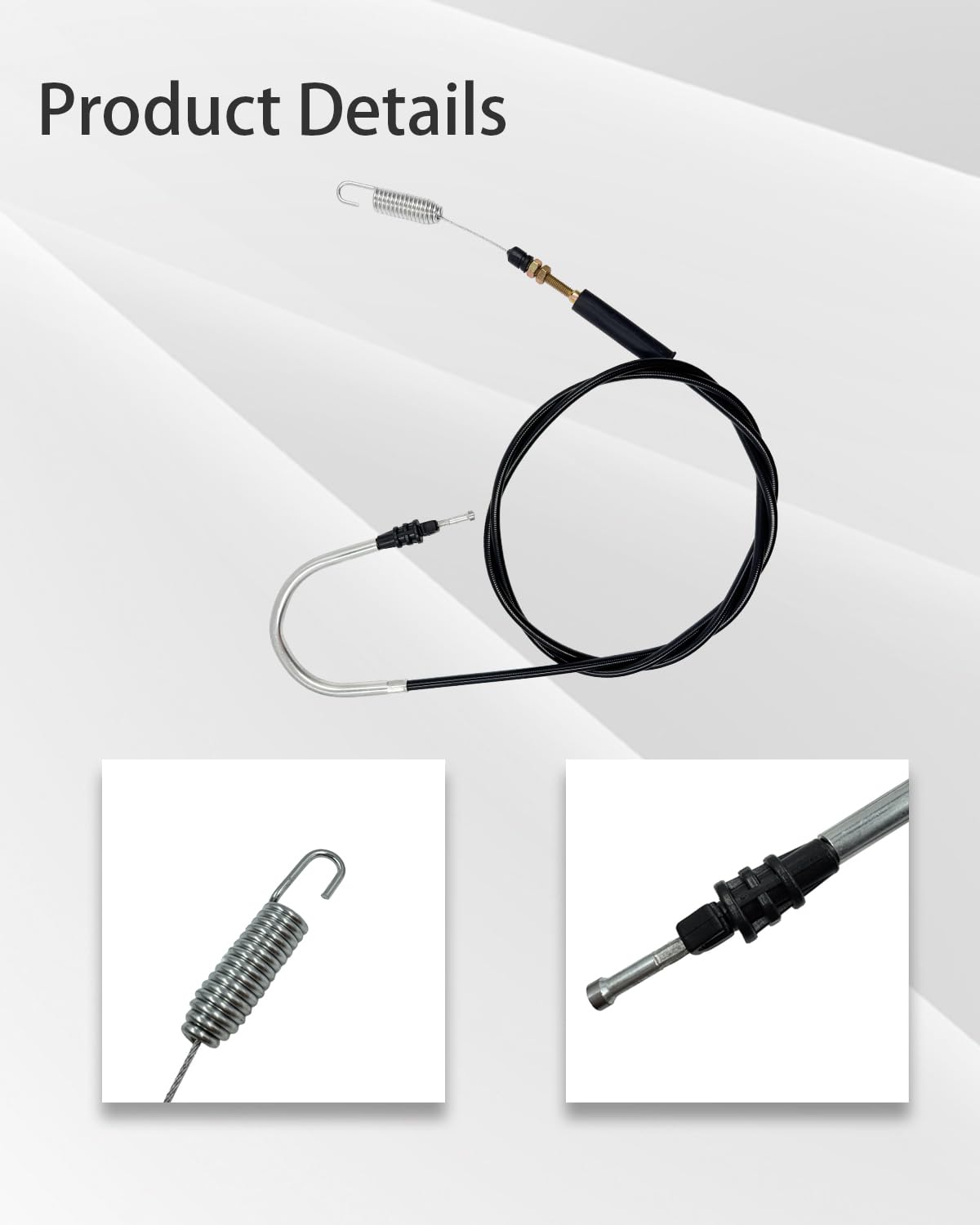 OWNDR accelerator cable contents enable quick, exact fit during installation.