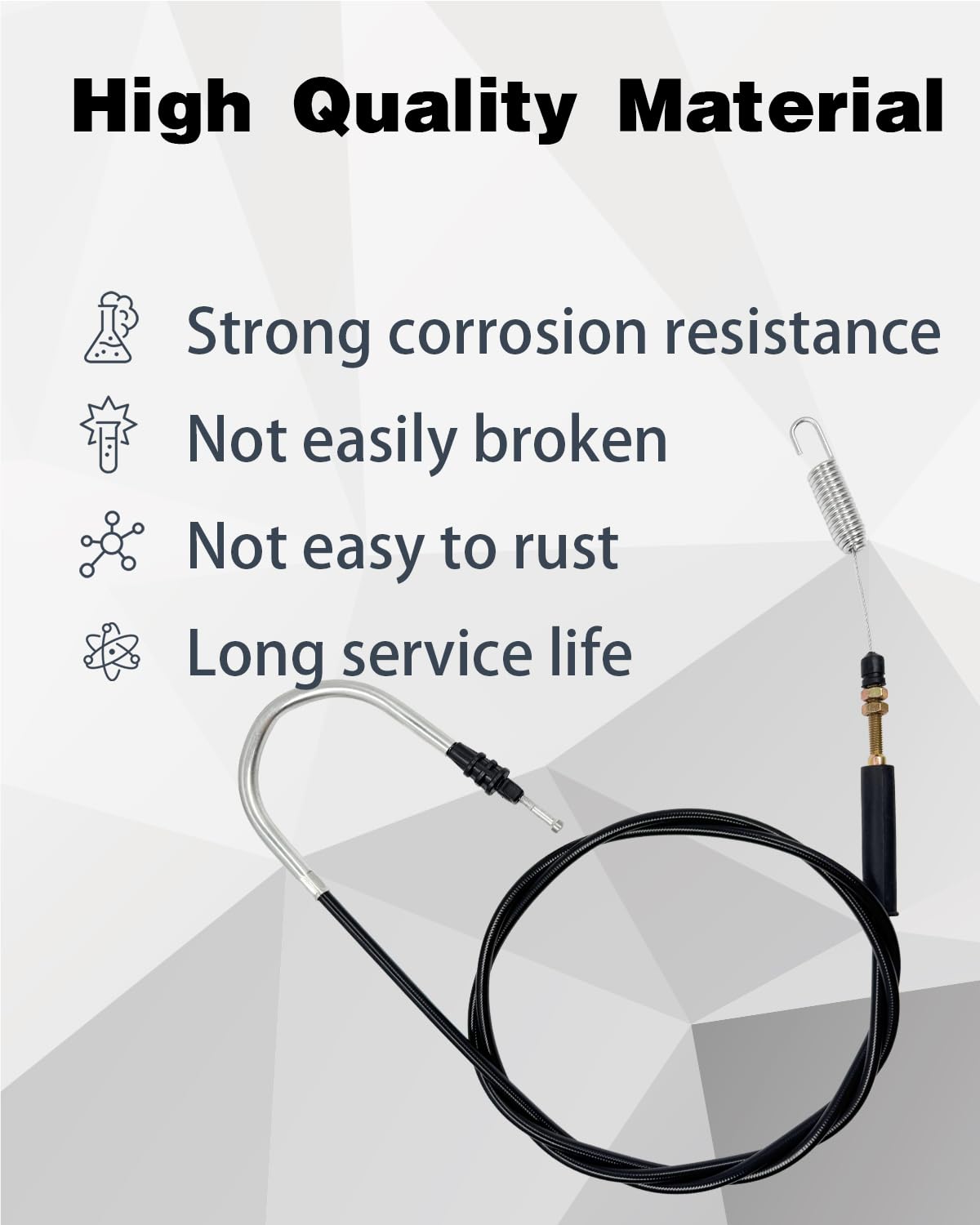 OWNDR accelerator cable packaging with clear instructions simplifies replacement.