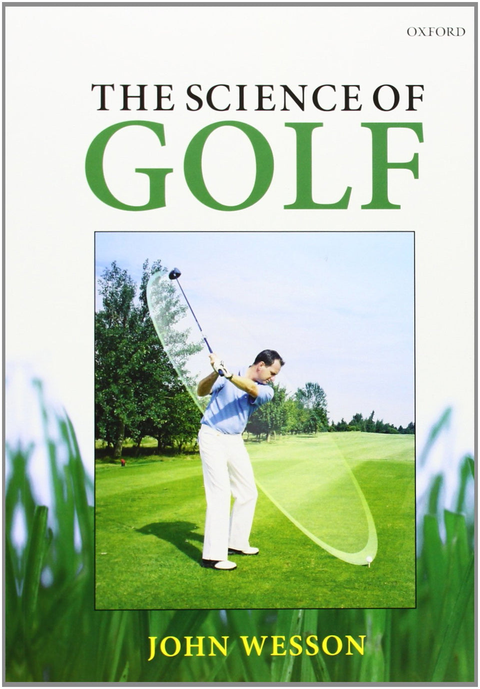 Oxford University Press The Science of Golf cover — comprehensive guide to swing mechanics and ball flight.