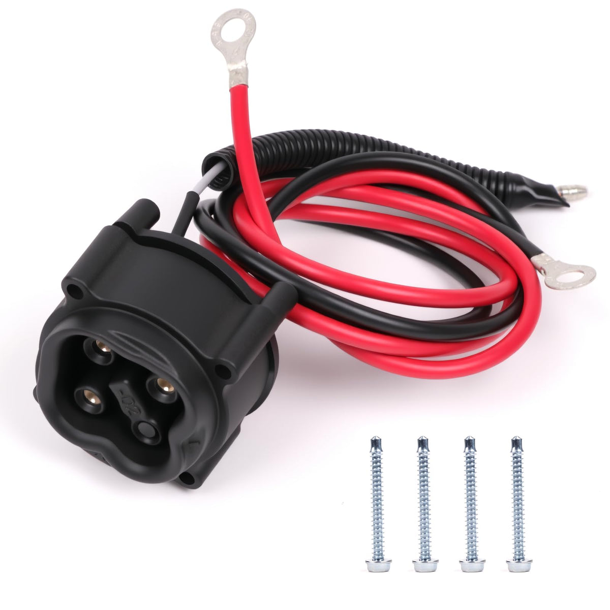 OXTOUF 48V MAC DC charger receptacle for Yamaha G29 delivers reliable power.