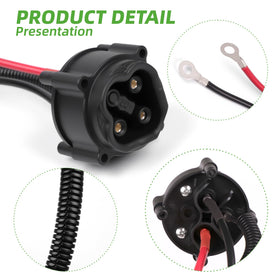 OXTOUF included mounting screws for quick OEM-like fit on Yamaha G29.