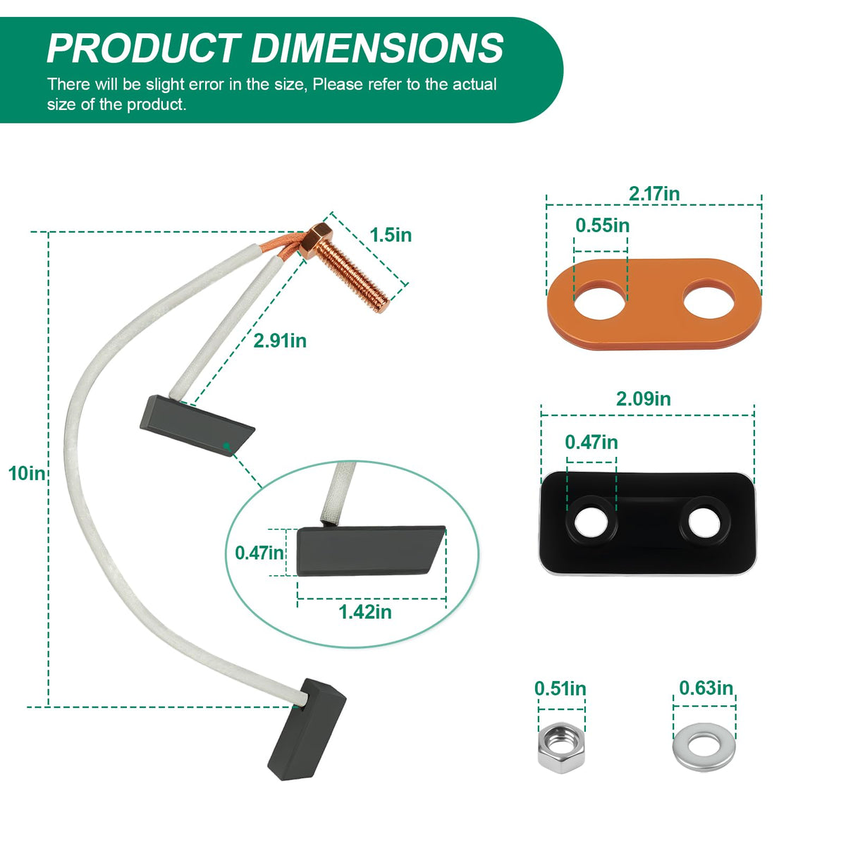 OXTOUF hardware kit shows included components for straightforward installation.