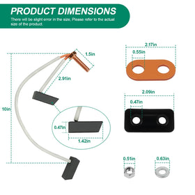 OXTOUF hardware kit shows included components for straightforward installation.